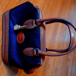 Vintage Dooney & Bourke Satchel Bag Purse